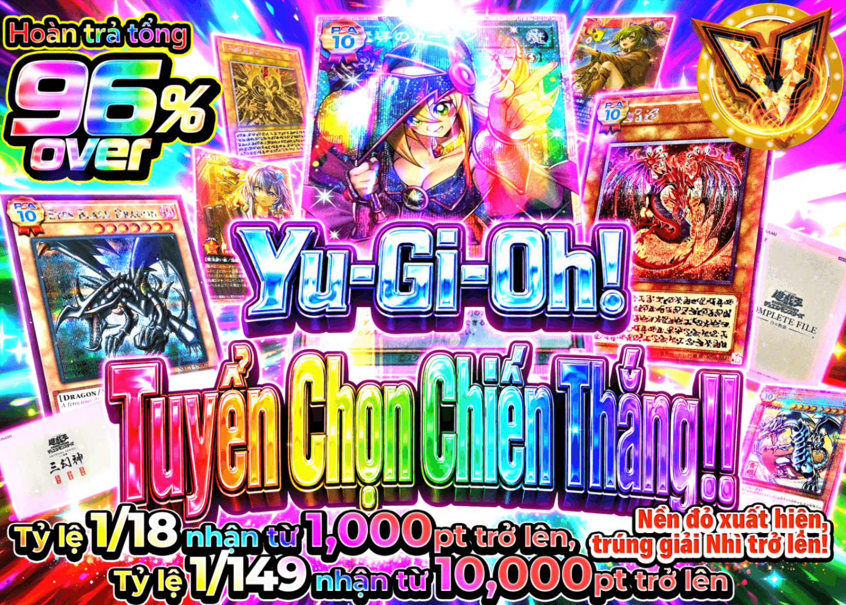 Mystery Pack Yu-Gi-Oh! 遊戯王ヴィクトリーセレクション!! | Clove Mystery Pack - Mystery Pack trực tuyến (Clove Oripa)