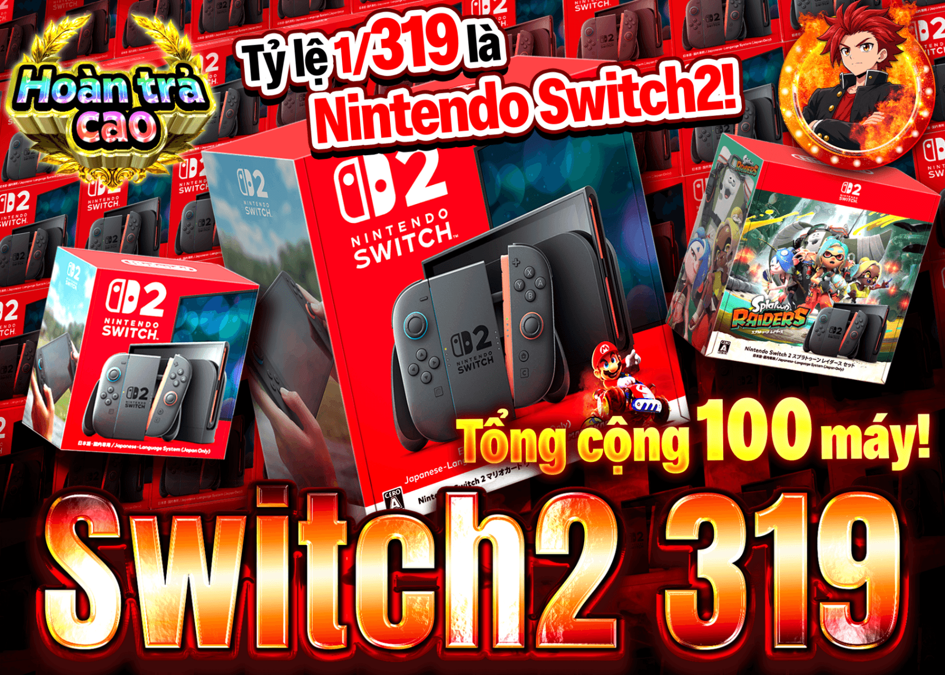Mystery Pack hobby 1/319 Switch2 | Clove Mystery Pack - Mystery Pack trực tuyến (Clove Oripa)