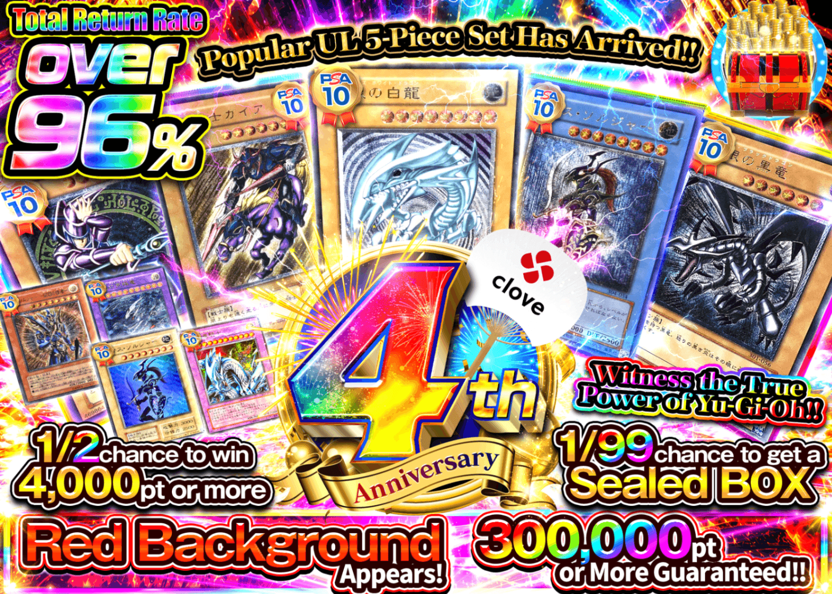 YU-GI-OH! Mystery Pack 遊戯王 4周年メイン企画① | Clove Mystery Packs
