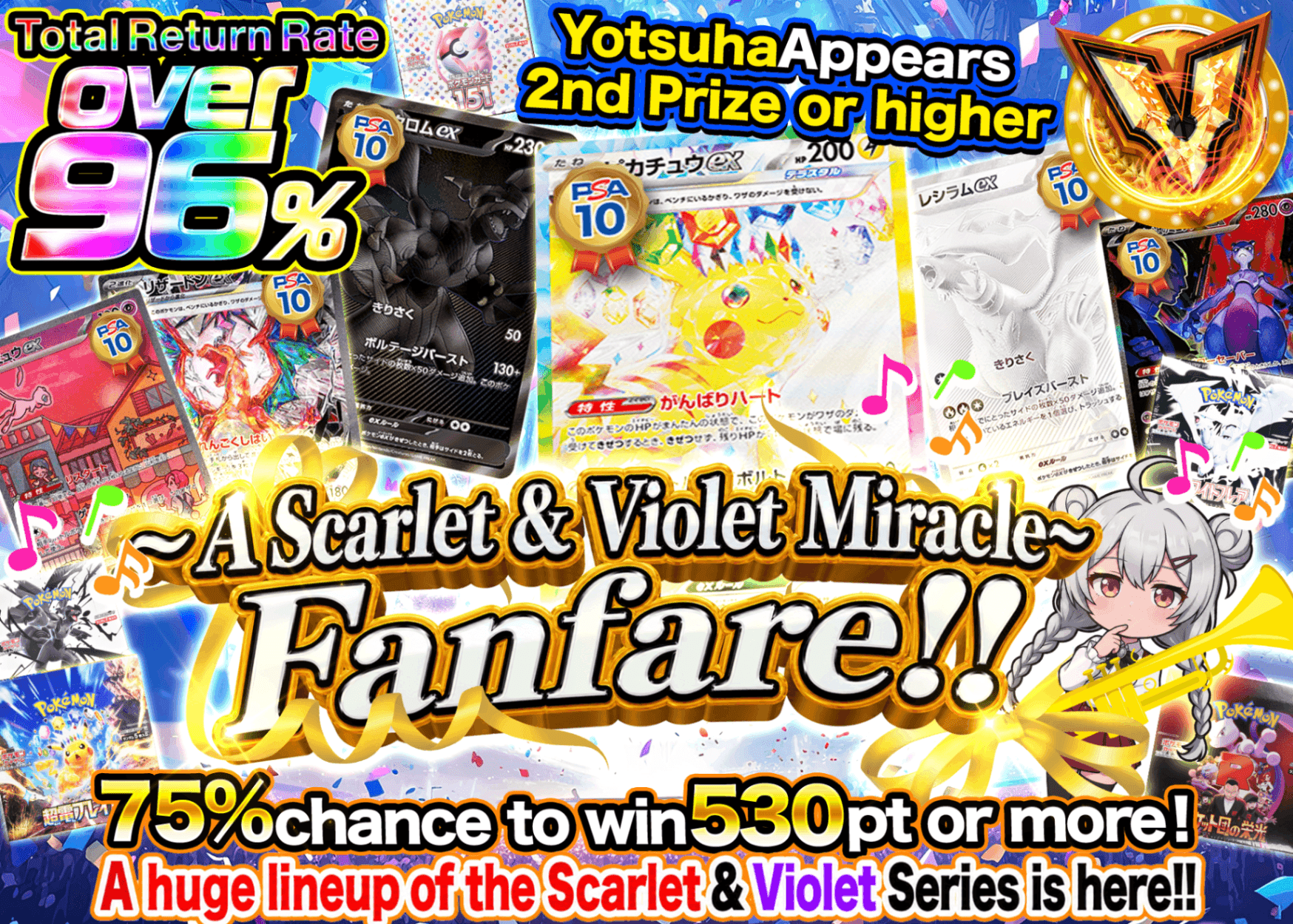 Pokémon Mystery Pack  ～SVの軌跡～スカバイファンファーレ!! | Clove Mystery Packs