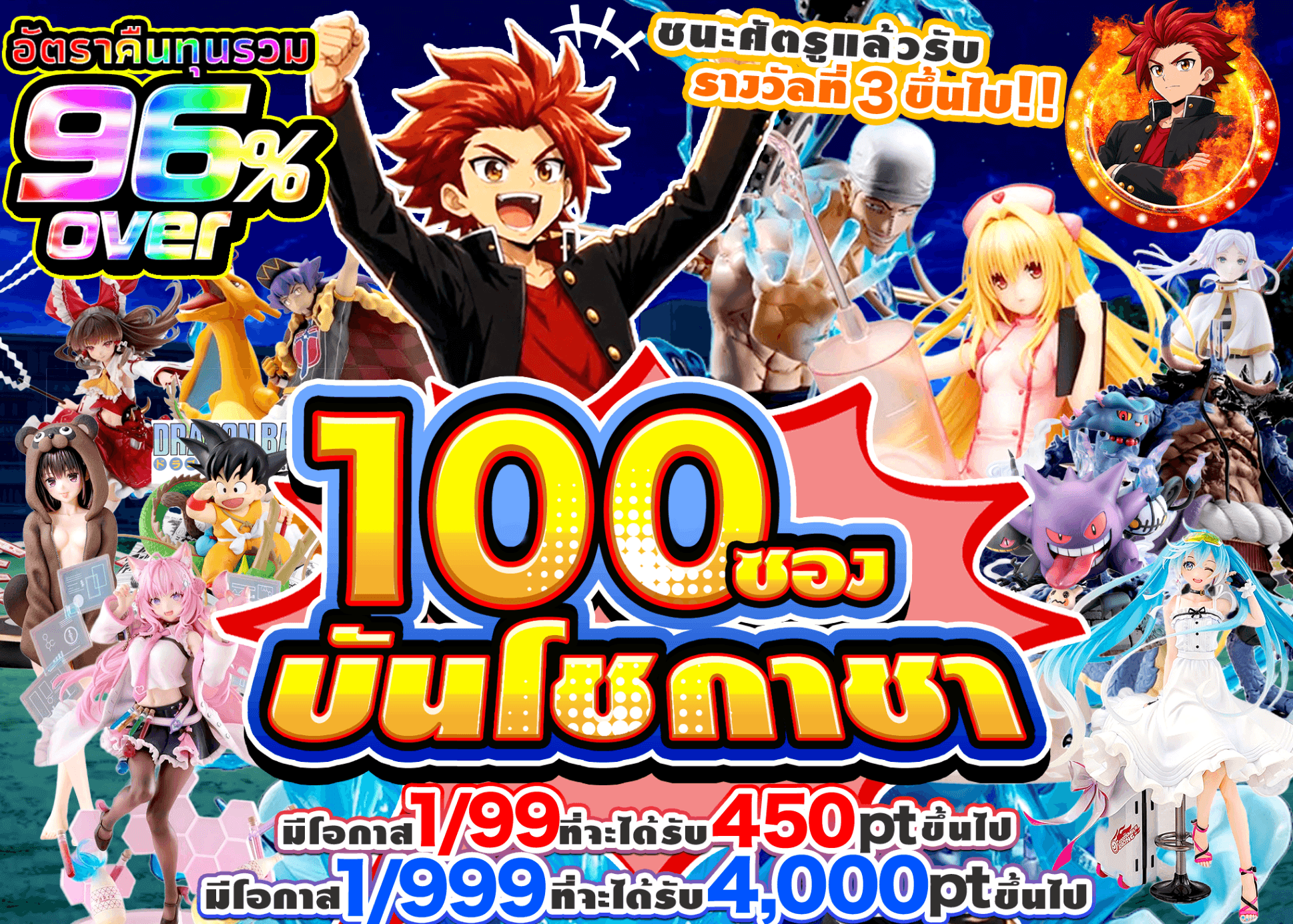มิสเตอรี่แพ็คฟิกเกอร์ 100連番長フィギュア | Clove มิสเตอรี่แพ็ค