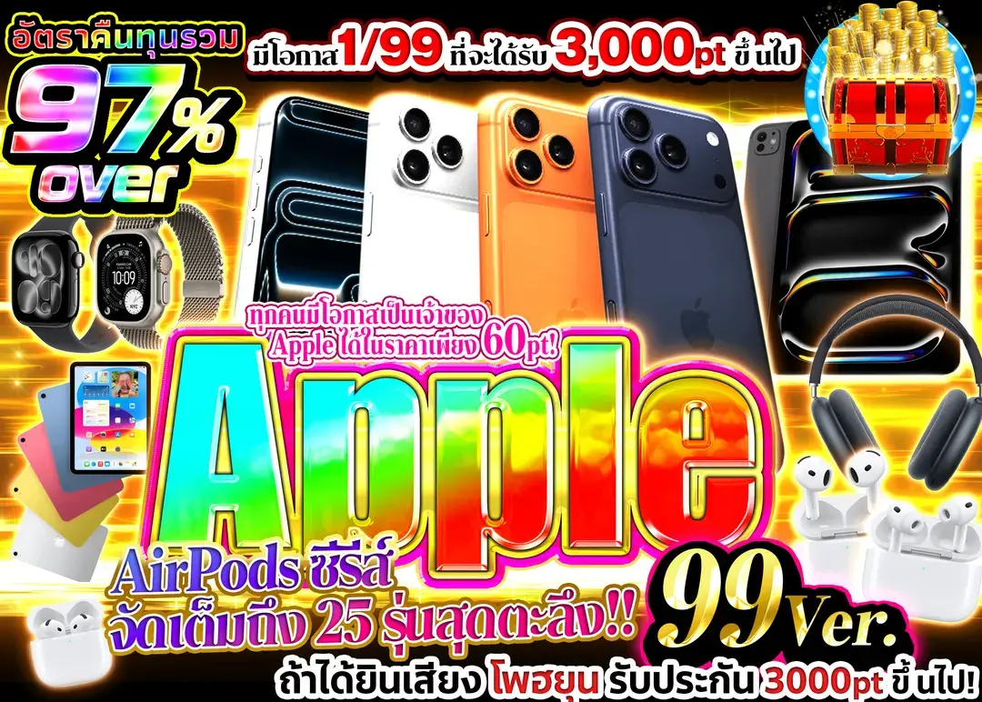 มิสเตอรี่แพ็คงานอดิเรก Apple 99Ver. | Clove มิสเตอรี่แพ็ค