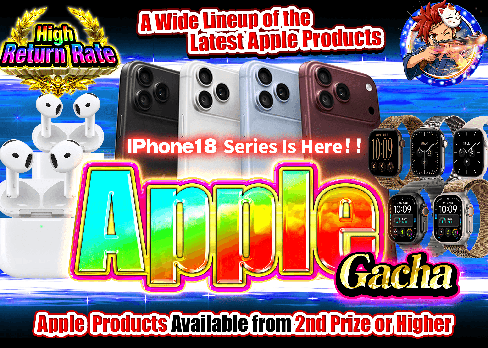 มิสเตอรี่แพ็คงานอดิเรก Appleガチャ | Clove มิสเตอรี่แพ็ค