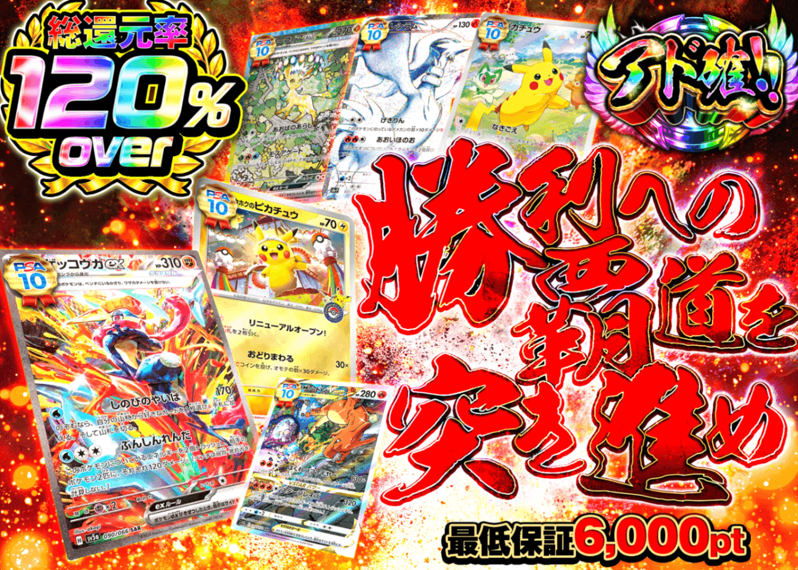 ポケカオリパ 勝利への覇道を突き進め | オンラインオリパ・ネットオリパのクローブオリパ(Cloveオリパ)