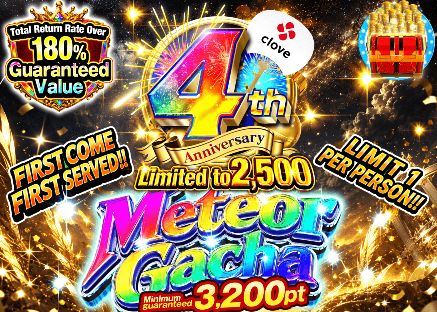Pokémon Mystery Pack 4周年 流星ガチャ | Clove Mystery Packs