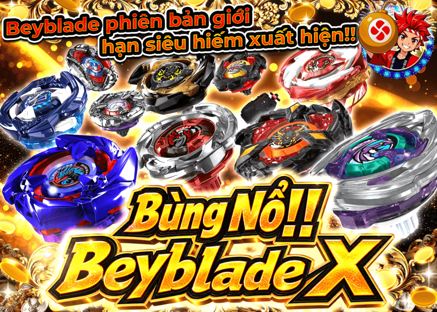 Mystery Pack hobby ベイブレードXオールスターガチャ | Clove Mystery Pack - Mystery Pack trực tuyến (Clove Oripa)