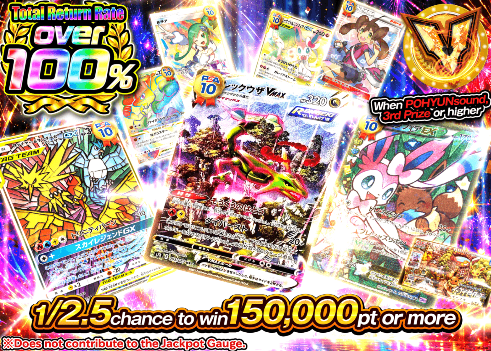 มิสเตอรี่แพ็ค Pokémon 1/2.5の確率で150,000pt以上 | Clove มิสเตอรี่แพ็ค