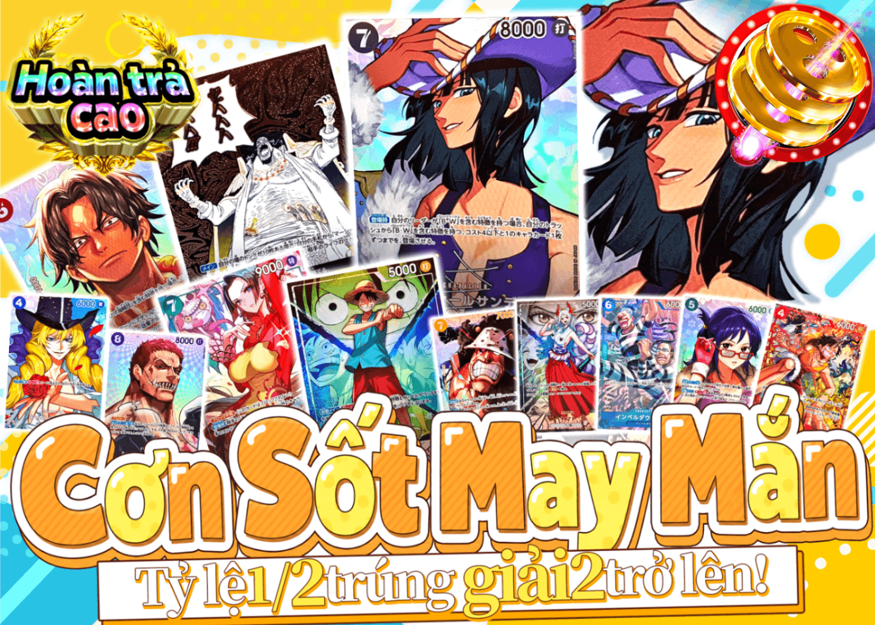 Mystery Pack One Piece ラッキーフィーバー | Clove Mystery Pack - Mystery Pack trực tuyến (Clove Oripa)