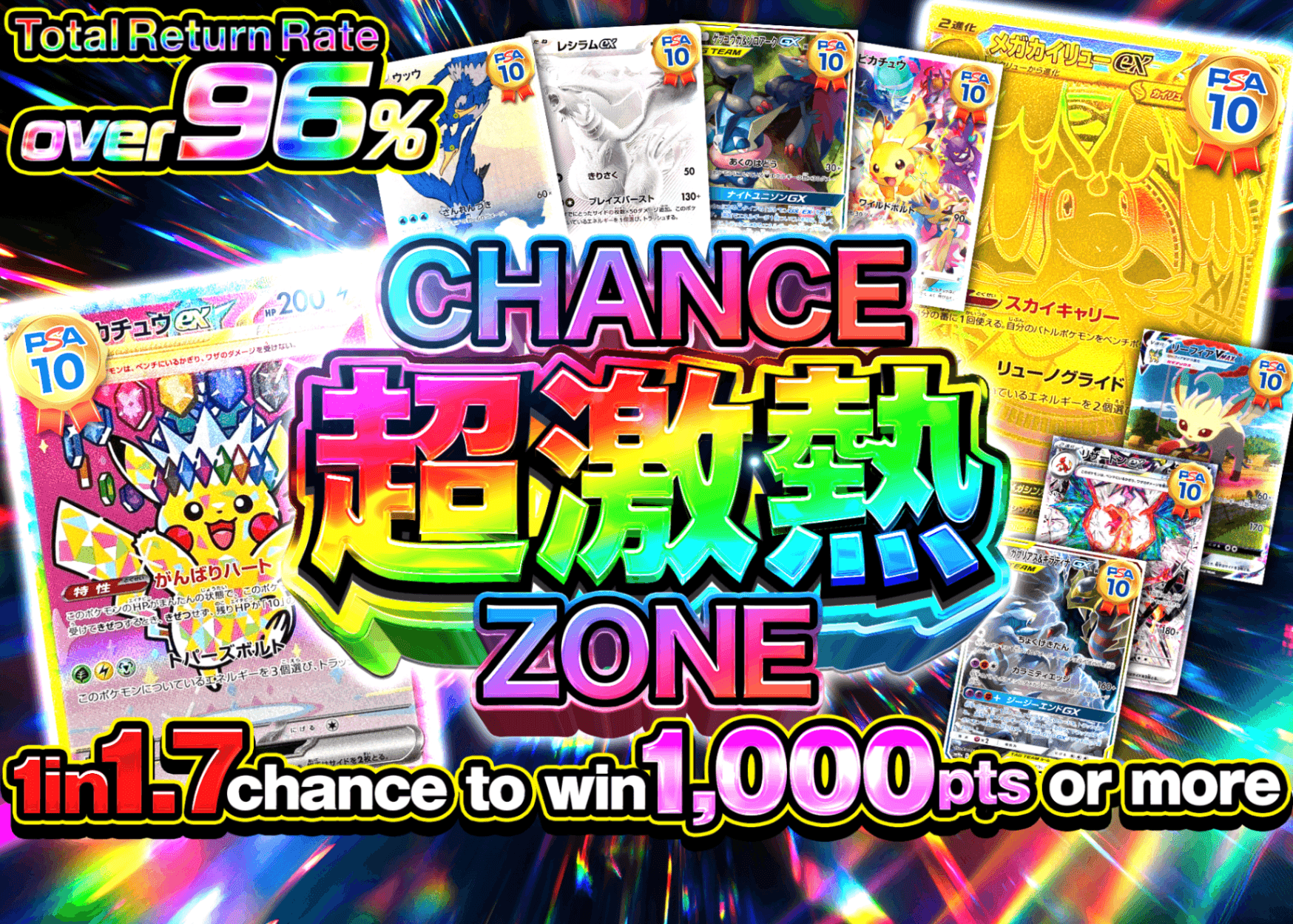 Mystery Pack 超激熱CHANCE ZONE | Clove Mystery Packs