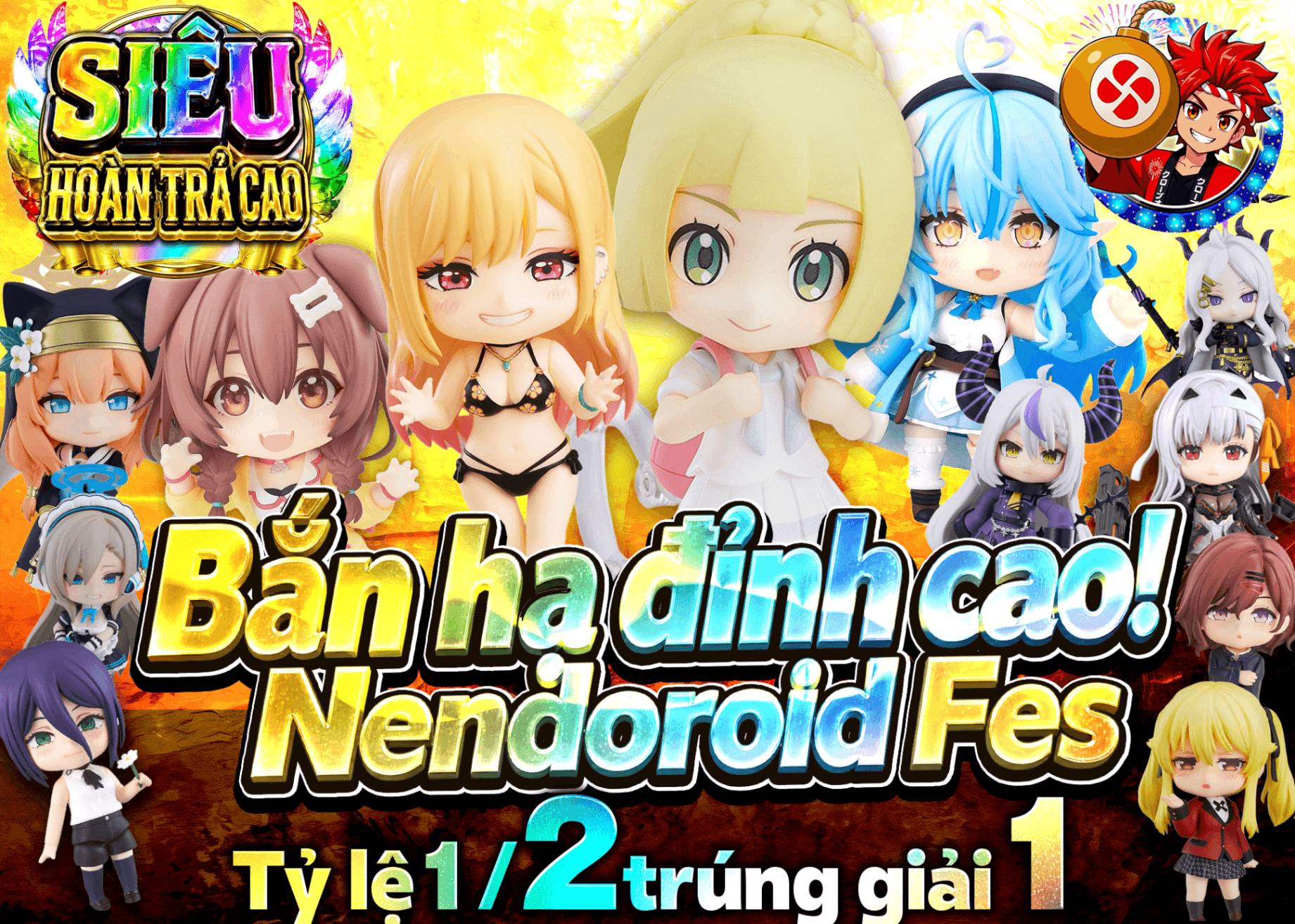 Mystery Pack figure トップを撃ち抜け！ねんどろいどFes | Clove Mystery Pack - Mystery Pack trực tuyến (Clove Oripa)