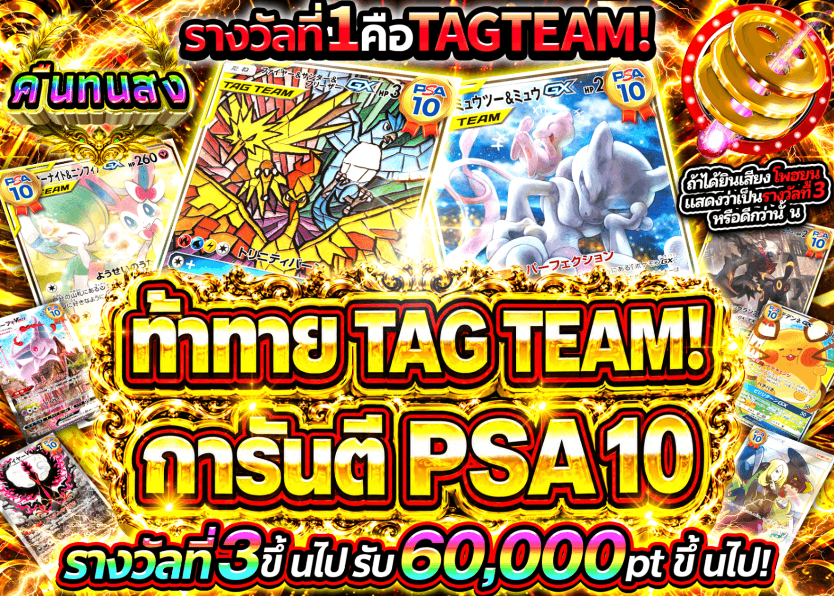 มิสเตอรี่แพ็ค Pokémon  TAG TEAMへの挑戦  | Clove มิสเตอรี่แพ็ค
