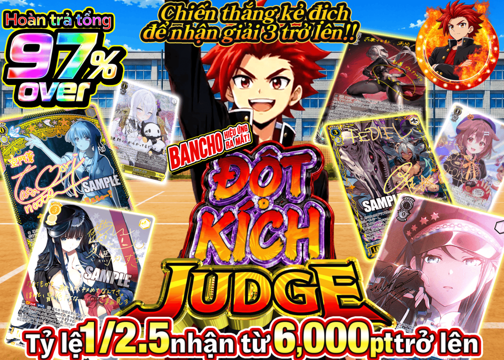Mystery Pack Weiss 「番長」演出登場 一撃JUDGE | Clove Mystery Pack - Mystery Pack trực tuyến (Clove Oripa)
