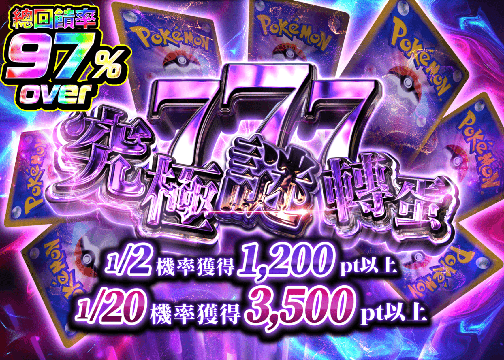盲盒 777激熱謎ガチャ | 在線Clove盲盒
