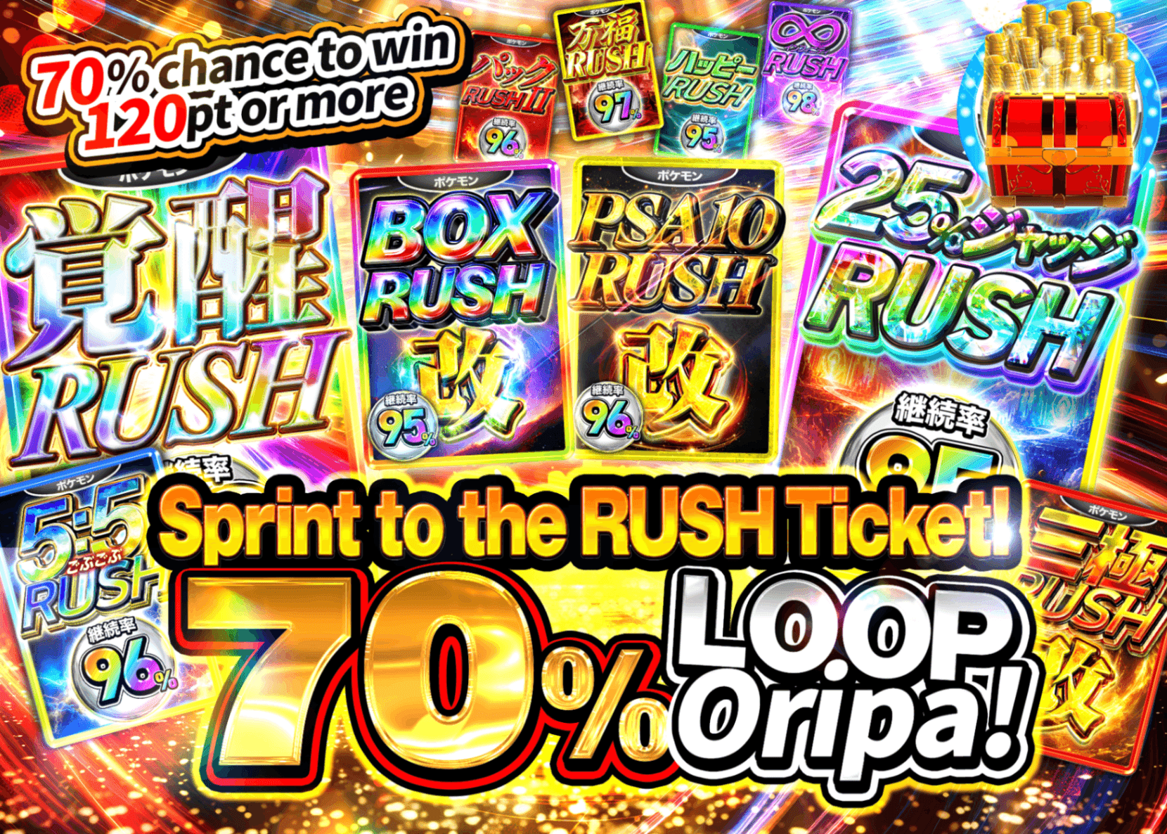 Pokémon Mystery Pack RUSHチケット LOOP | Clove Mystery Packs