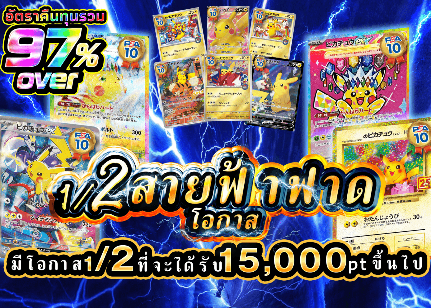 มิสเตอรี่แพ็ค Pokémon 1/2電撃チャンス | Clove มิสเตอรี่แพ็ค