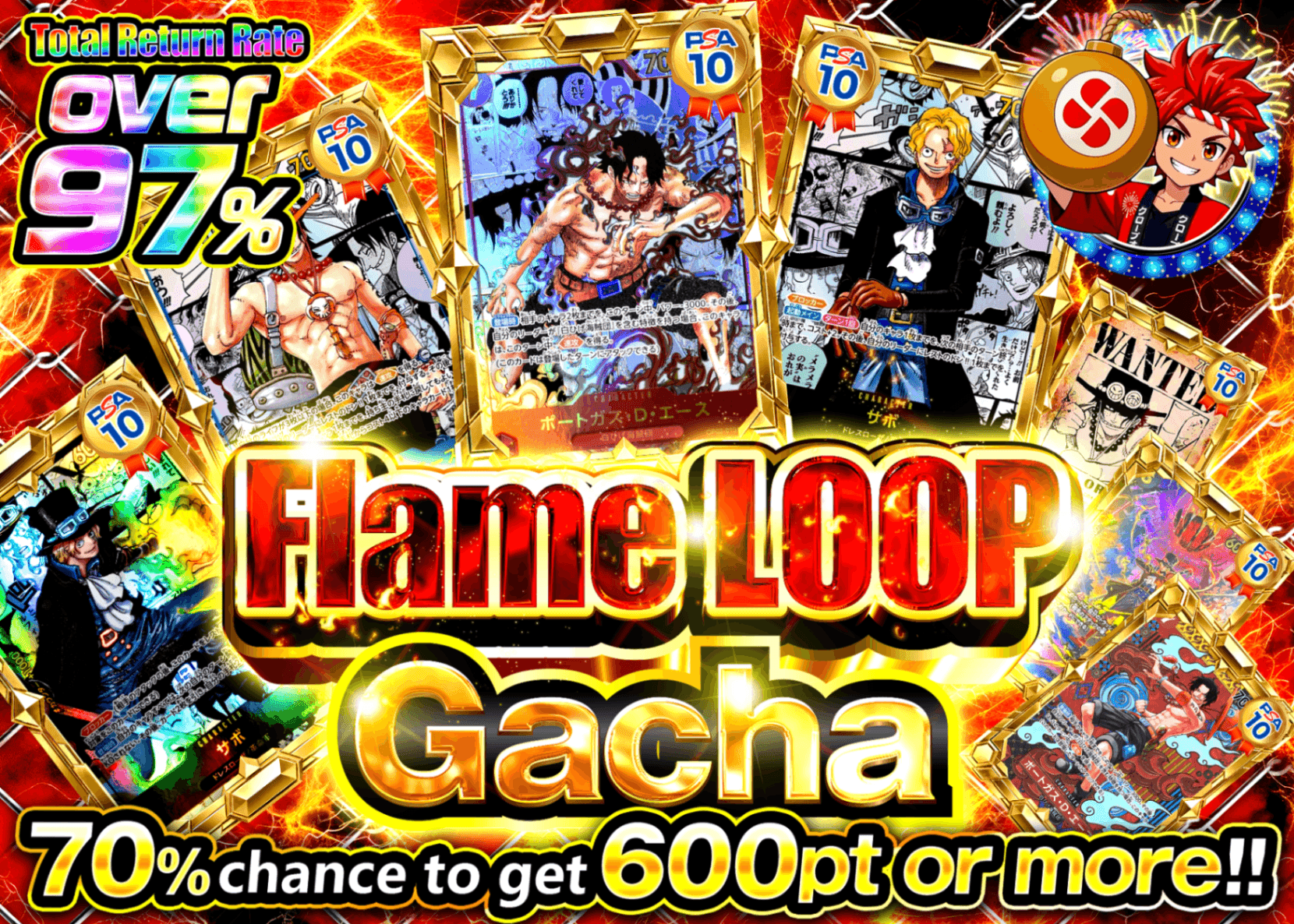 มิสเตอรี่แพ็ค ONE PIECE 火炎LOOP | Clove มิสเตอรี่แพ็ค