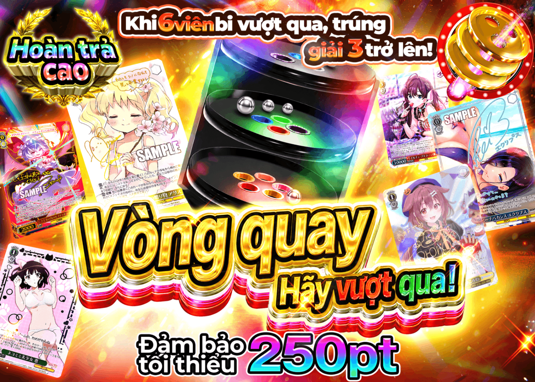 Mystery Pack Weiss クルーンを突破せよ | Clove Mystery Pack - Mystery Pack trực tuyến (Clove Oripa)