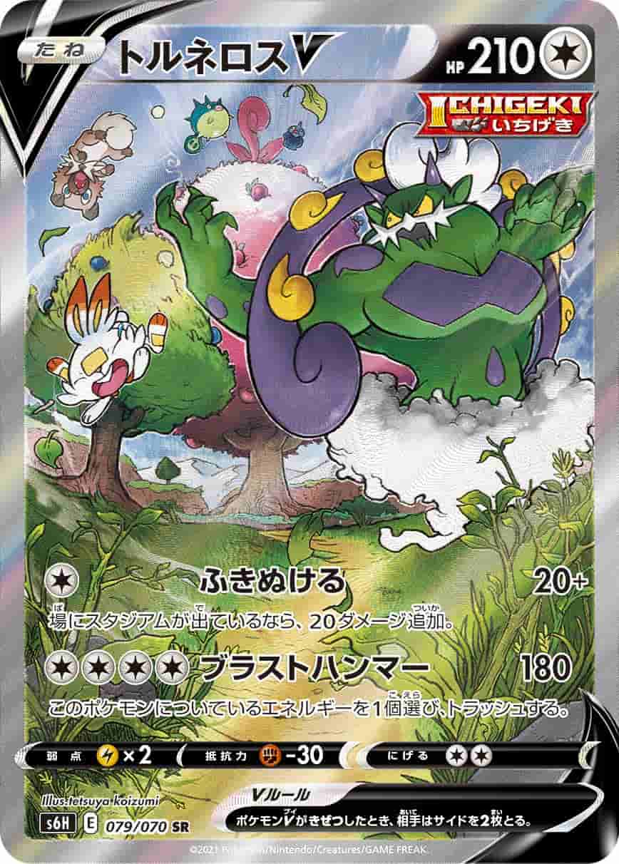 Prize image: Tornadus V (JP) - SR (S6H 079/070)