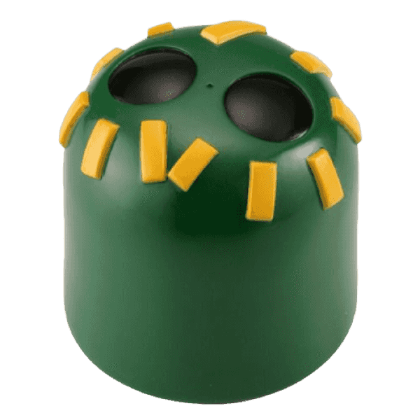 Prize image: ソフビトイボックス 019B 坐ることを拒否する椅子2 (緑) (JP) - (KAIYODO)