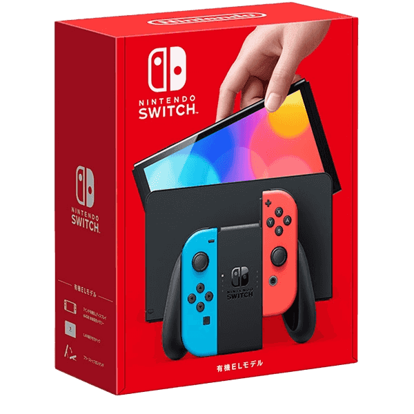 Prize image: Nintendo Switch 有機EL ネオンブルー・ネオンレッド - (NINTENDO)