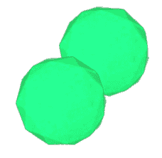 Prize image: 光るスーパーボールLセット (JP) - (堀商店)