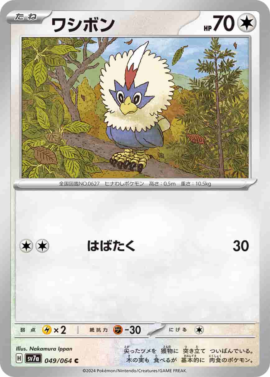 Prize image: Rufflet (JP) - C (SV7a 049/064)