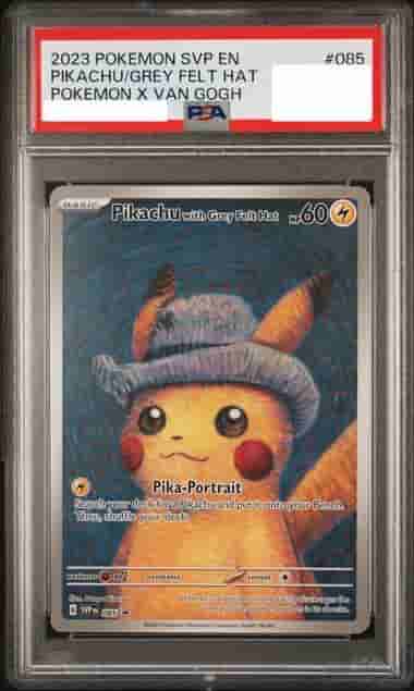 Prize image: PSA10 Pikachu with Grey Felt Hat - (SVP EN 085)
