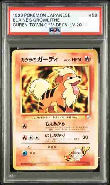Prize image: (PSA)カツラのガーディ - (No.058)