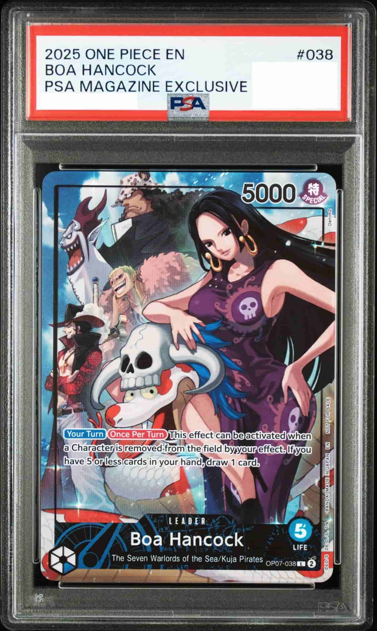 Prize image: PSA10 Boa Hancock (PSA Collaboration) - L (OP07-038)